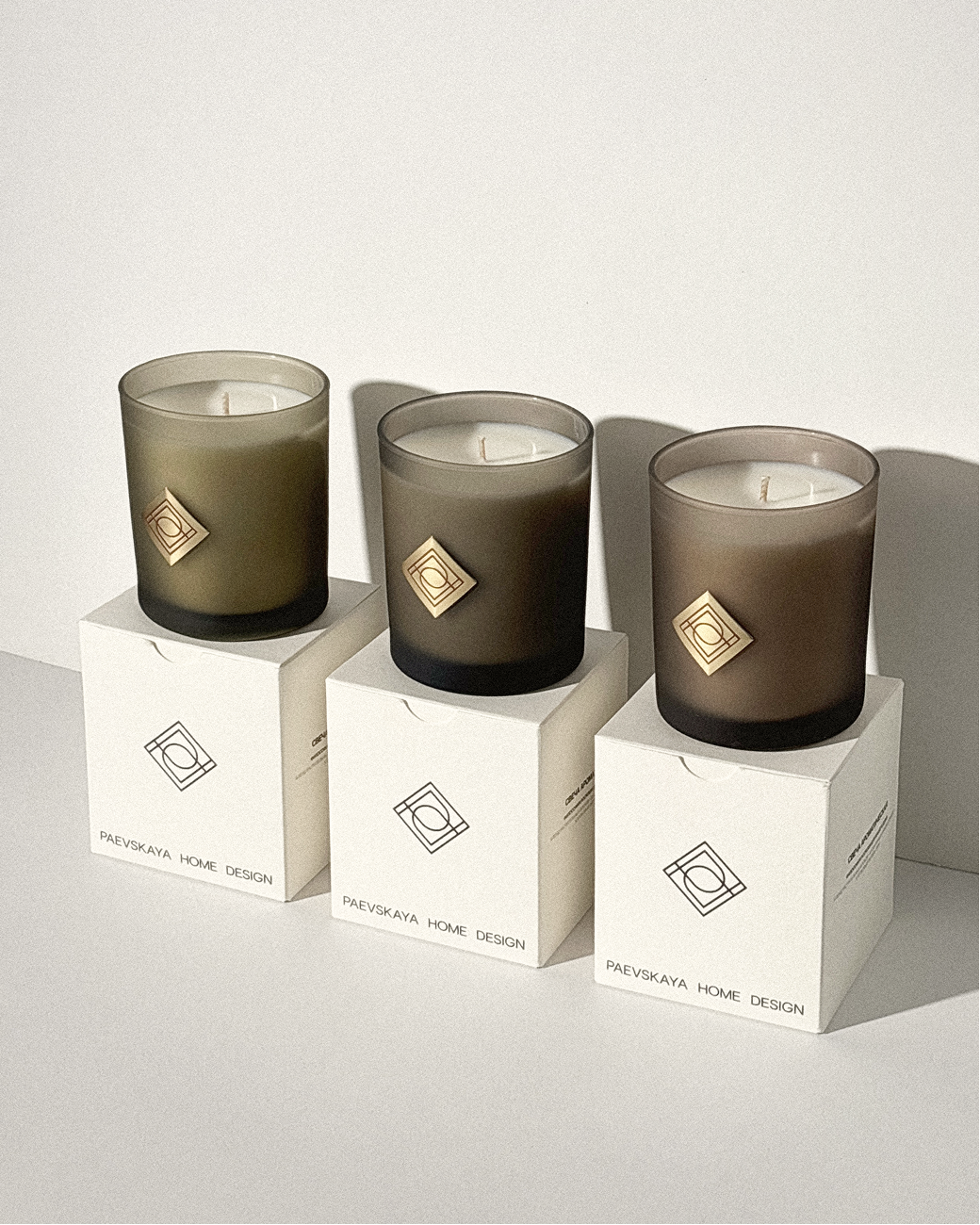 Mini candle set "Time of Silence"
