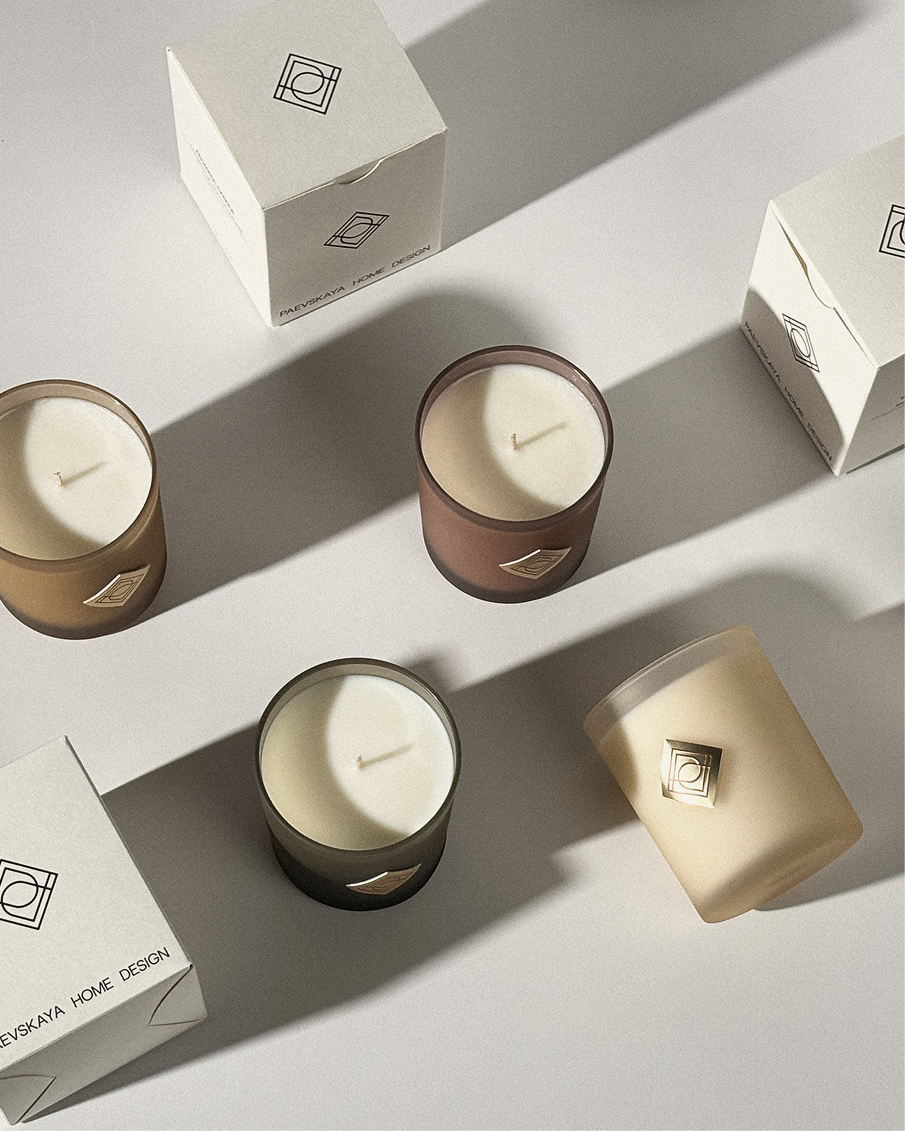 Scented candle "Tenderness"