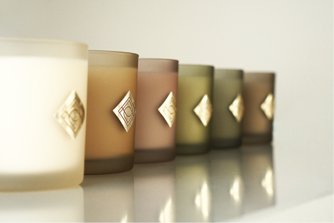 Scented candle "Tenderness"